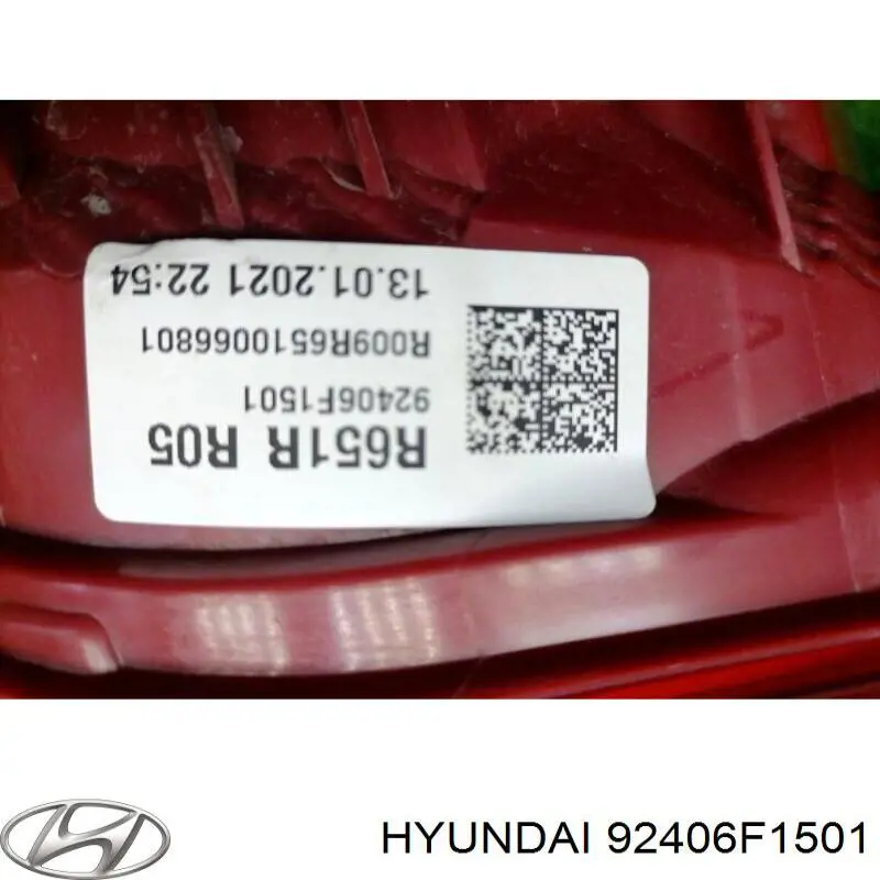 Lampa zespolona tylna prawa wewnętrzna Hyundai/Kia 92406F1501 cena, od 150,52 USD