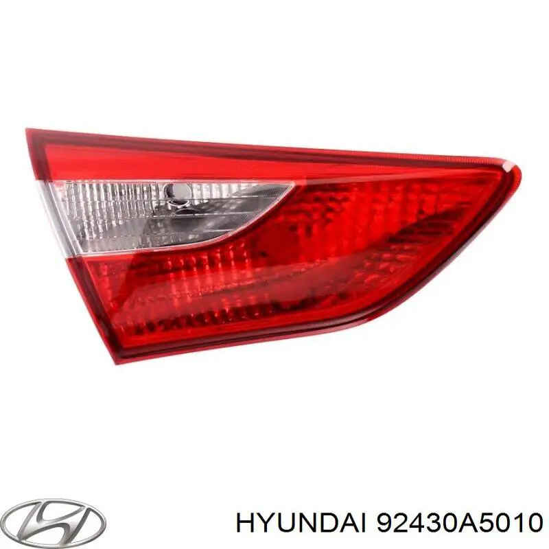 Lampa zespolona tylna lewa wewnętrzna Hyundai/Kia 92430A5010 cena, od 68,10 USD