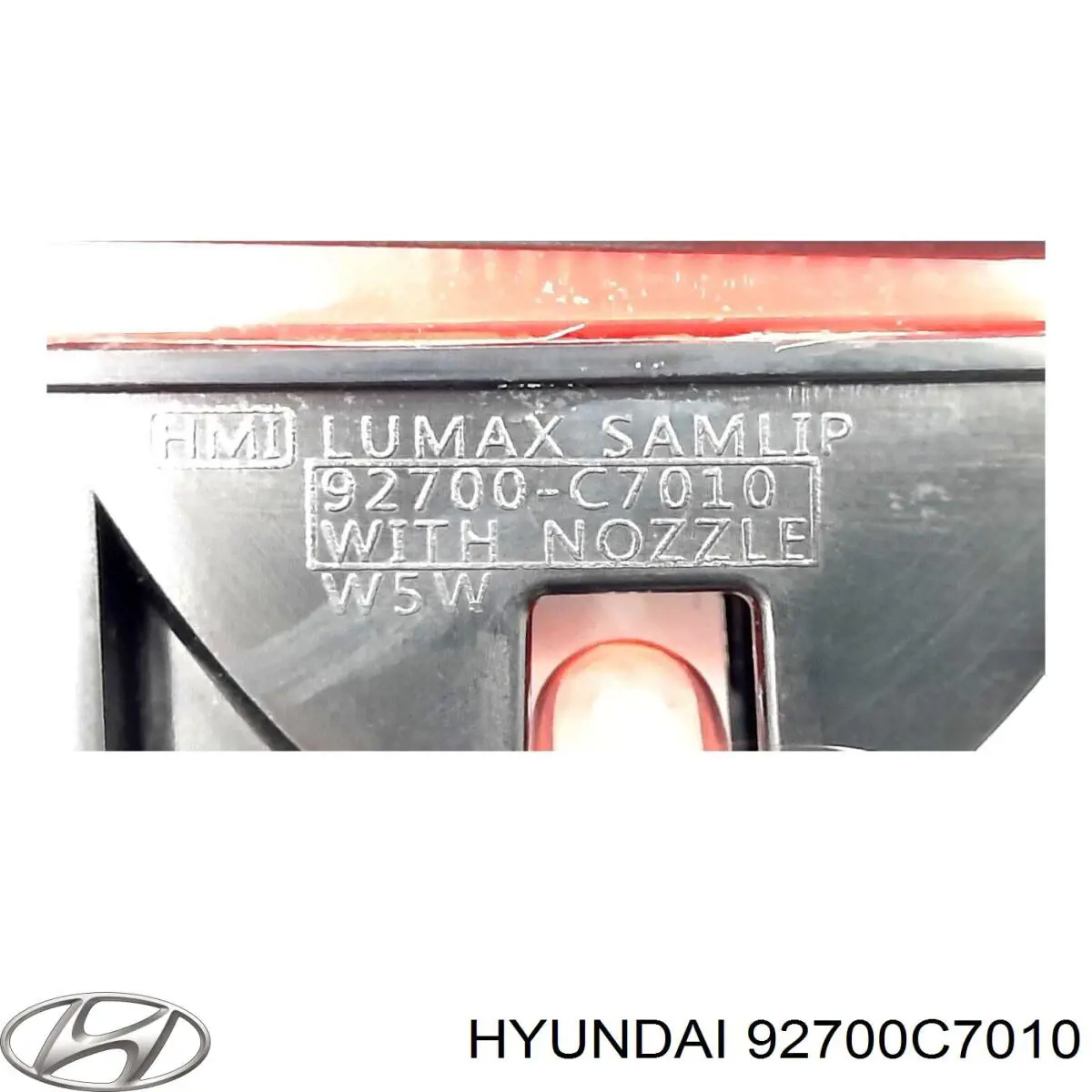 Do koszyka 92700C7010 Hyundai/Kia Lampa stop tylna dodatkowa