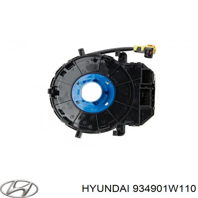 Do koszyka 934901W110 Hyundai/Kia Pierścień kontaktowy AIRBAG, taśma kierownicy
