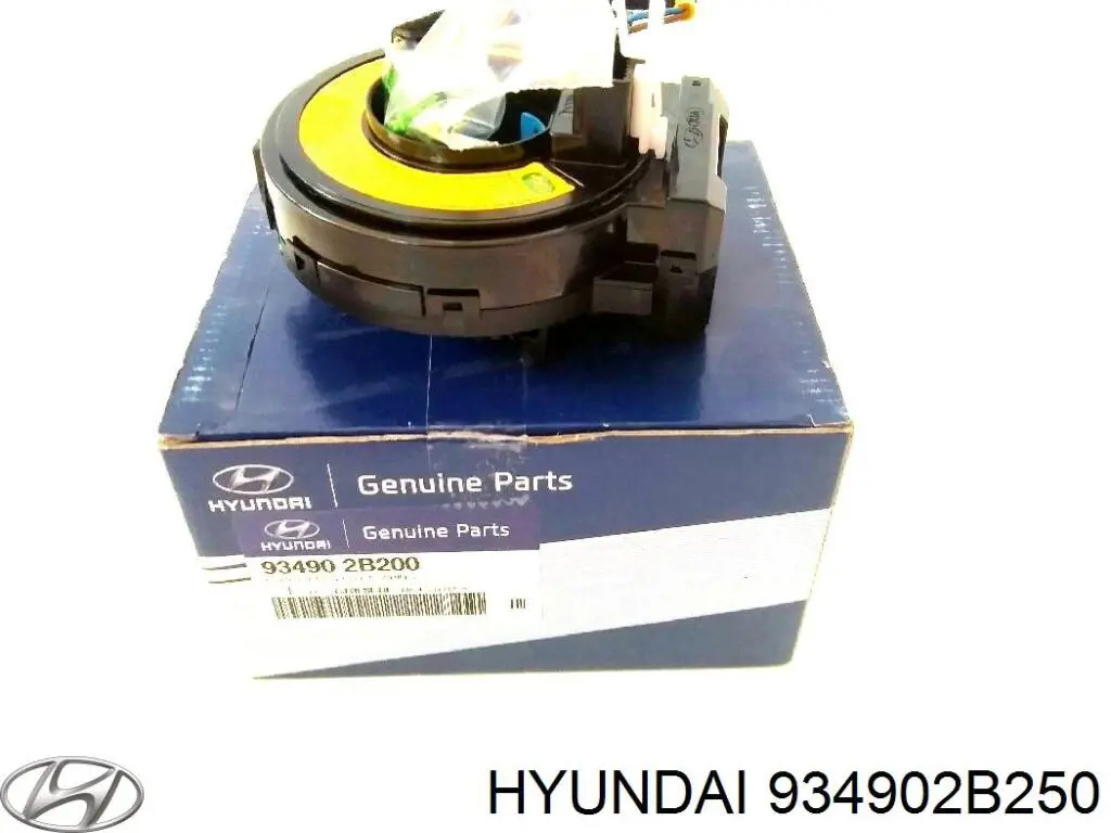 Do koszyka 934902B250 Hyundai/Kia Pierścień kontaktowy AIRBAG, taśma kierownicy