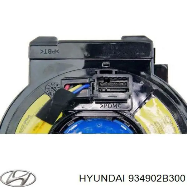 Pierścień kontaktowy AIRBAG, taśma kierownicy 934902B300 Hyundai/Kia