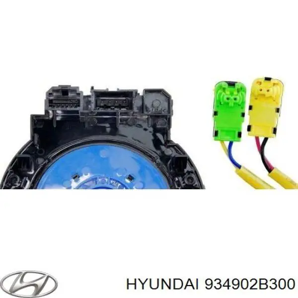 Do koszyka 934902B300 Hyundai/Kia Pierścień kontaktowy AIRBAG, taśma kierownicy
