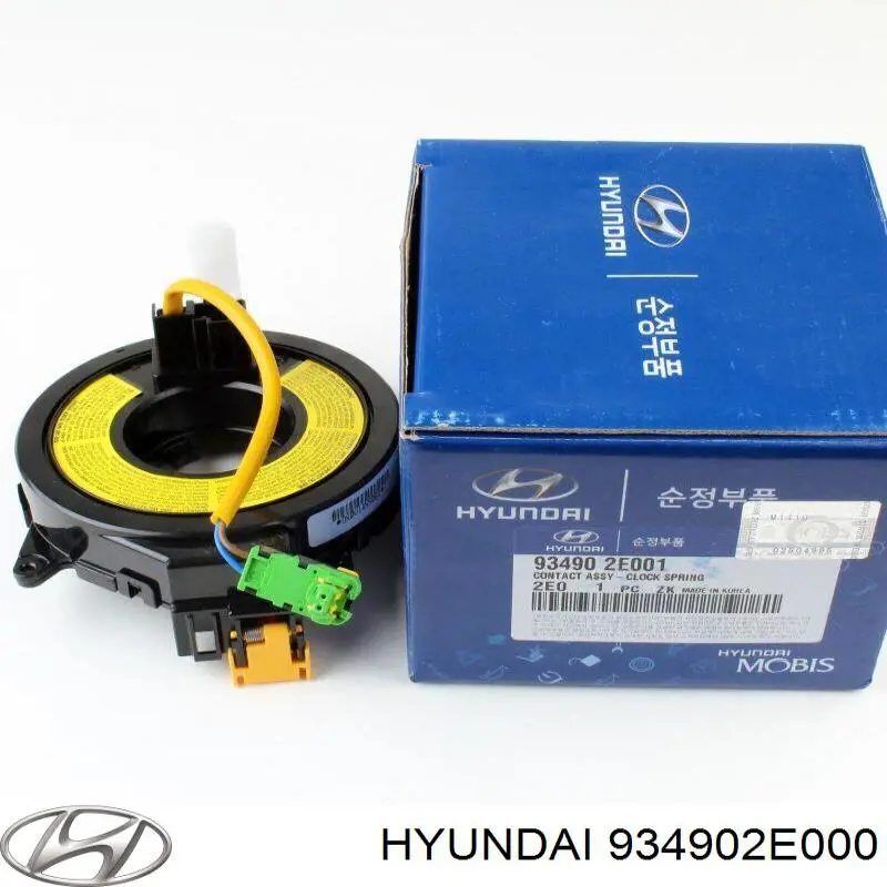 934902E000 Hyundai/Kia Pierścień kontaktowy AIRBAG, taśma kierownicy