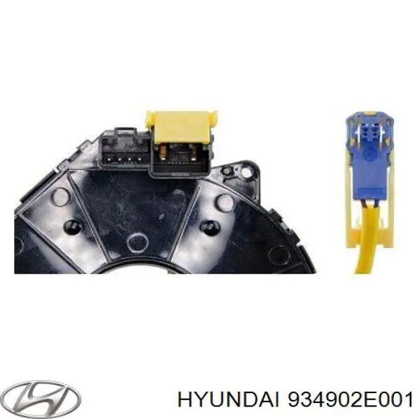 Pierścień kontaktowy AIRBAG, taśma kierownicy Hyundai/Kia 934902E001 cena, od 31,89 USD