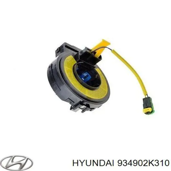Pierścień kontaktowy AIRBAG, taśma kierownicy Hyundai/Kia 934902K310 cena, od 49,37 USD