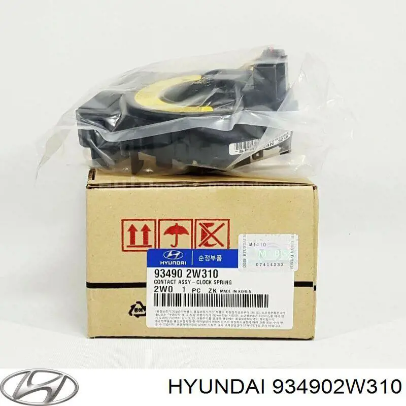 934902W310 Hyundai/Kia Pierścień kontaktowy AIRBAG, taśma kierownicy