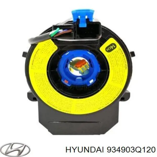 Pierścień kontaktowy AIRBAG, taśma kierownicy Hyundai/Kia 934903Q120 cena, od 28,04 USD