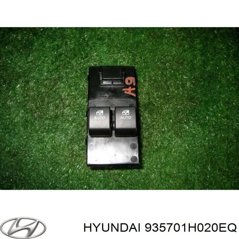 935701H020EQ Hyundai/Kia panel przyciskowy sterowania podnośnikiem szyby przedni lewy