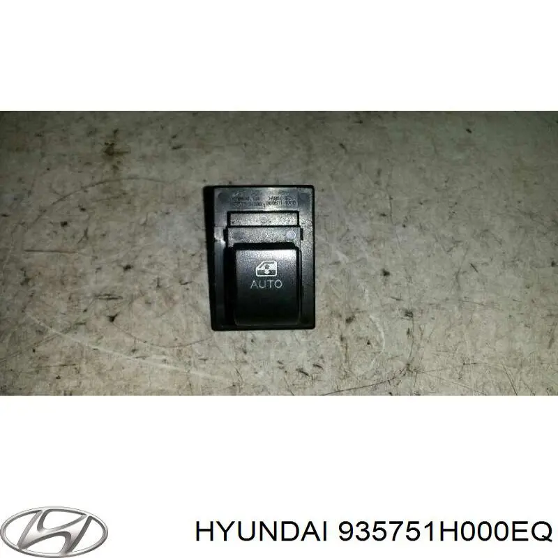 935751H000EQ Hyundai/Kia włącznik przyciskowy podnośnika szyby przedni prawy