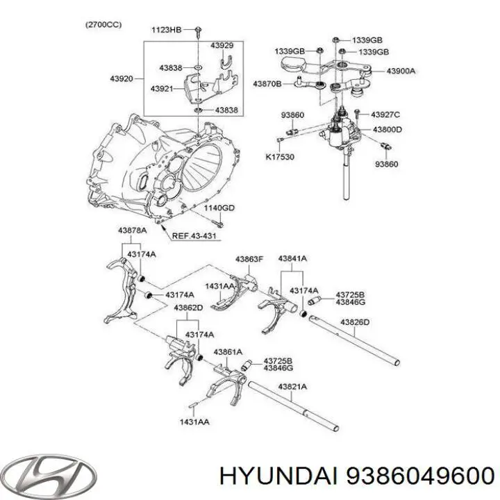 Czujnik włączania światła cofania Hyundai/Kia 9386049600 cena, od 14,13 USD