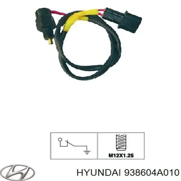 Czujnik włączania światła cofania Hyundai/Kia 938604A010 cena, od 9,41 USD