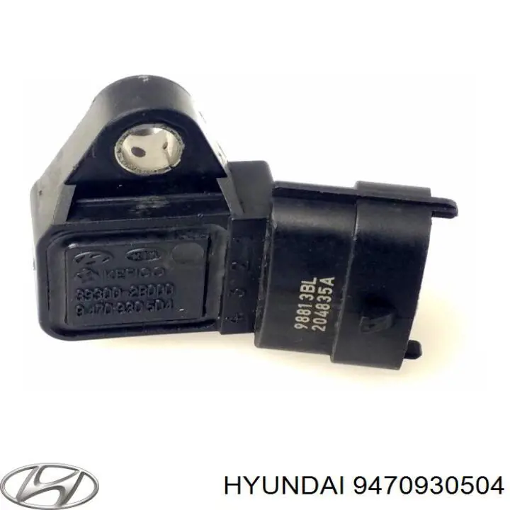 Czujnik ciśnienia w kolektorze ssącym, MAP 9470930504 Hyundai/Kia
