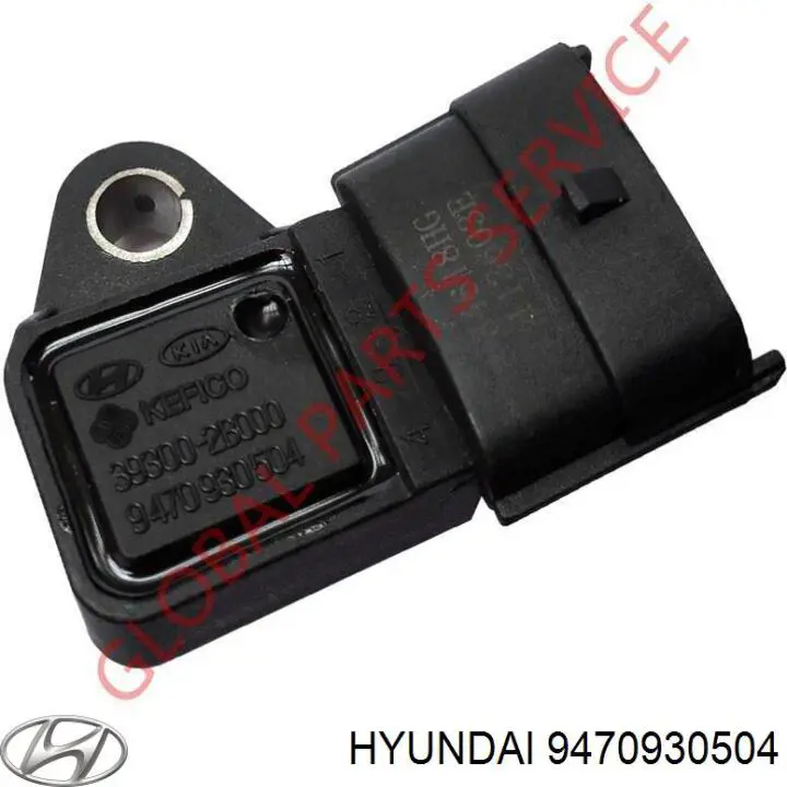 Do koszyka 9470930504 Hyundai/Kia Czujnik ciśnienia w kolektorze ssącym, MAP
