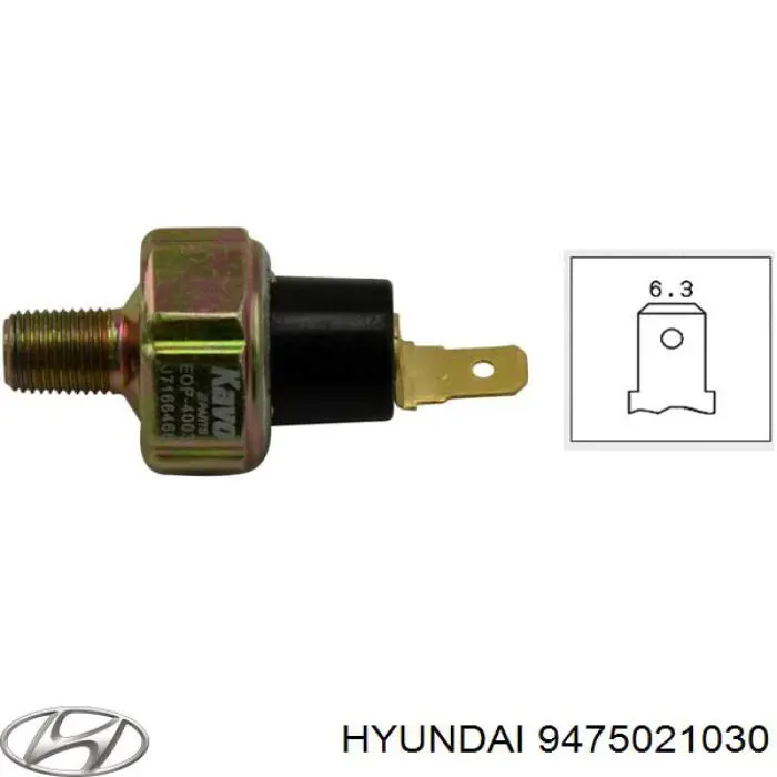 Do koszyka 9475021030 Hyundai/Kia Czujnik ciśnienia oleju