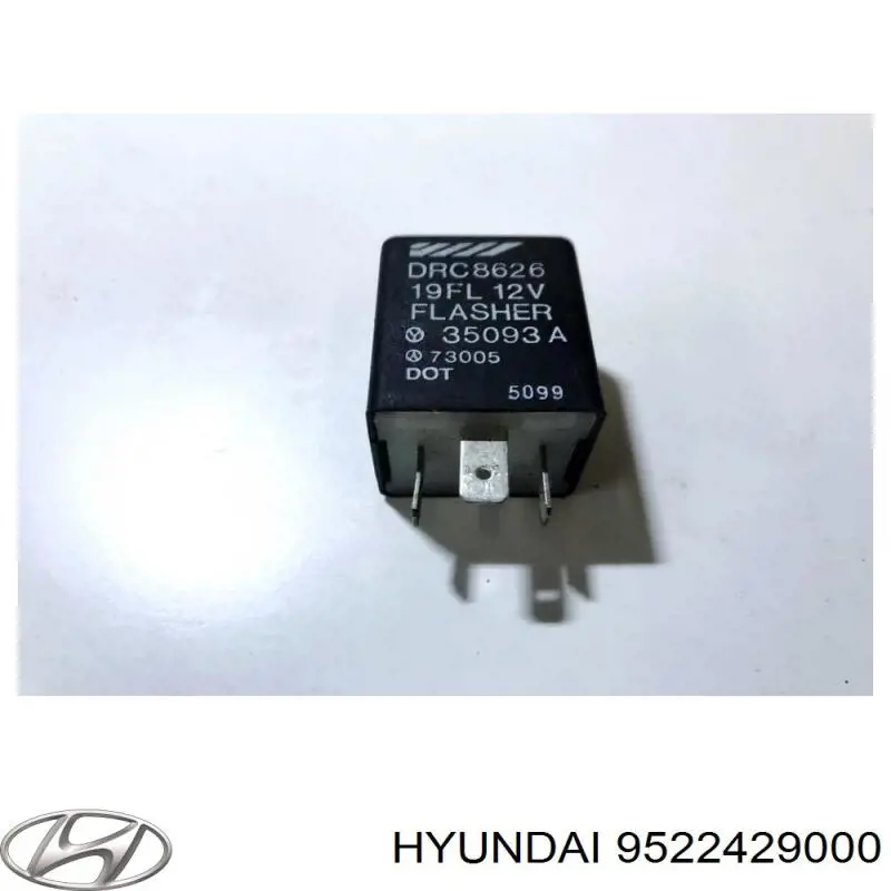 Przekaźnik kierunkowskazów Hyundai/Kia 9522429000 cena, od 8,21 USD