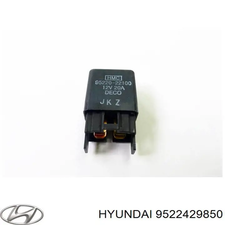 Przekaźnik wentylatora Hyundai/Kia 9522429850 cena, od 6,57 USD