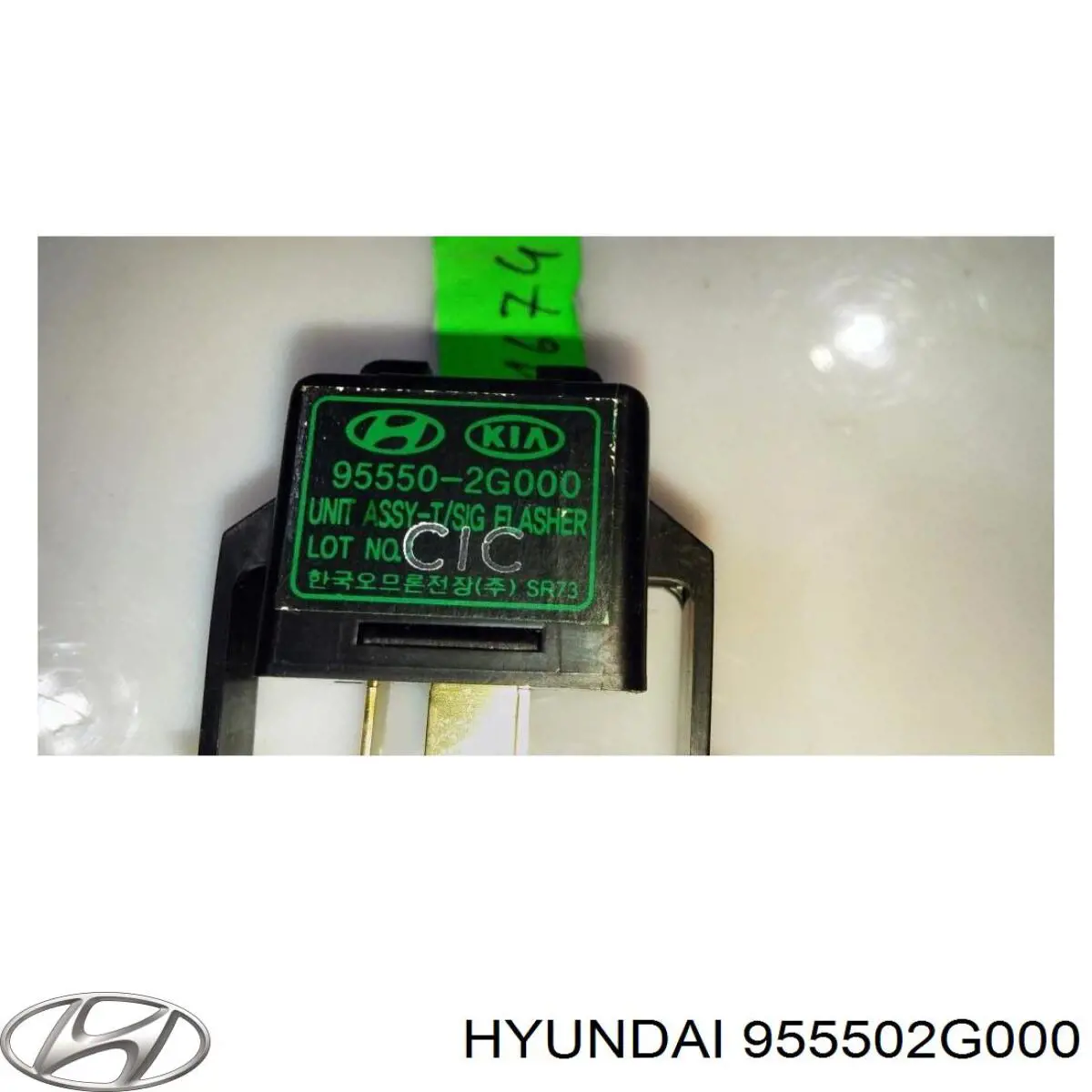 Przekaźnik kierunkowskazów Hyundai SOLARIS I