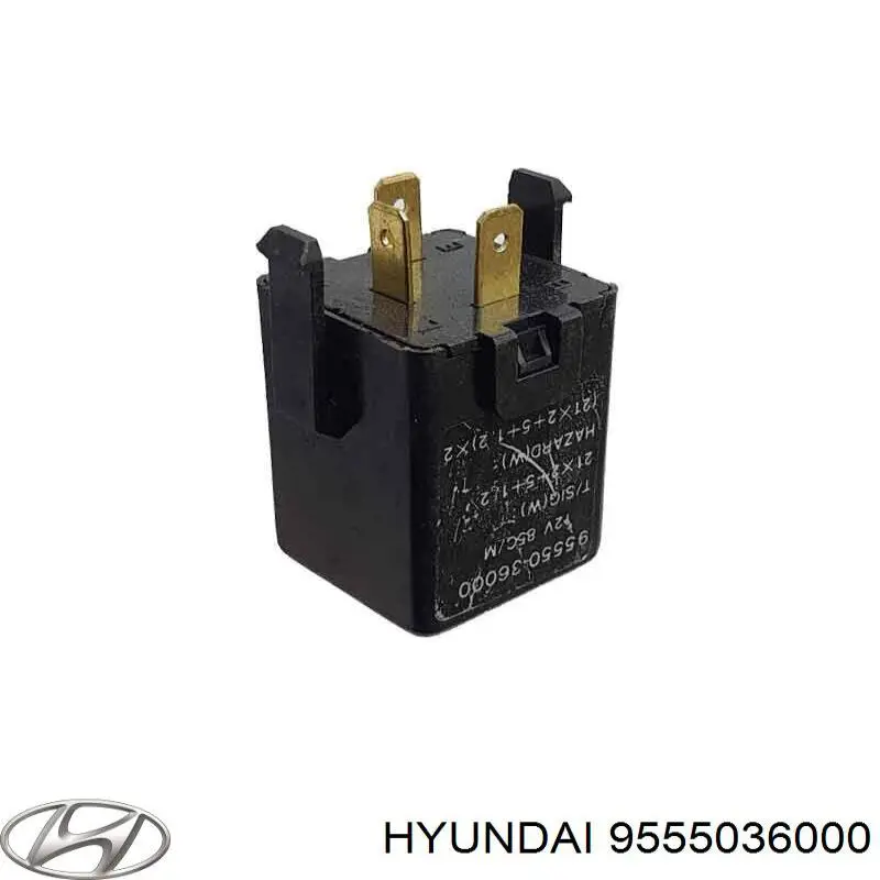 Do koszyka 9555036000 Hyundai/Kia Przekaźnik kierunkowskazów