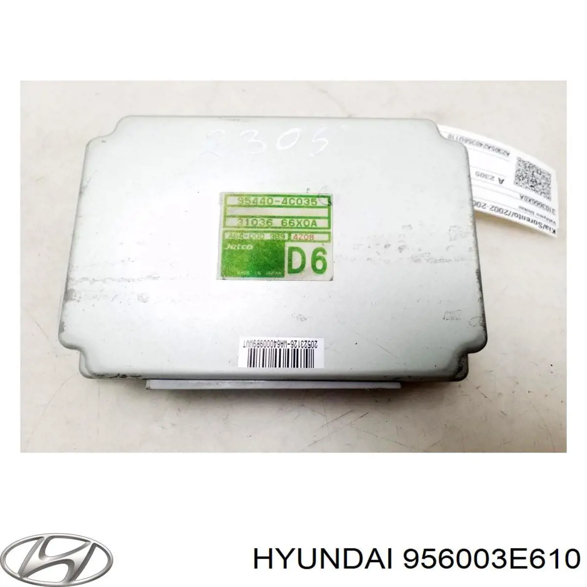  Hyundai/Kia 956003E600 cena, od 54,48 USD