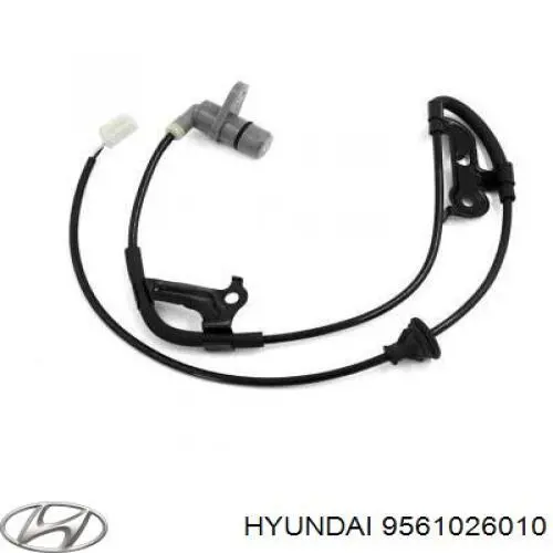Do koszyka 9561026010 Hyundai/Kia Czujnik ABS przedni lewy