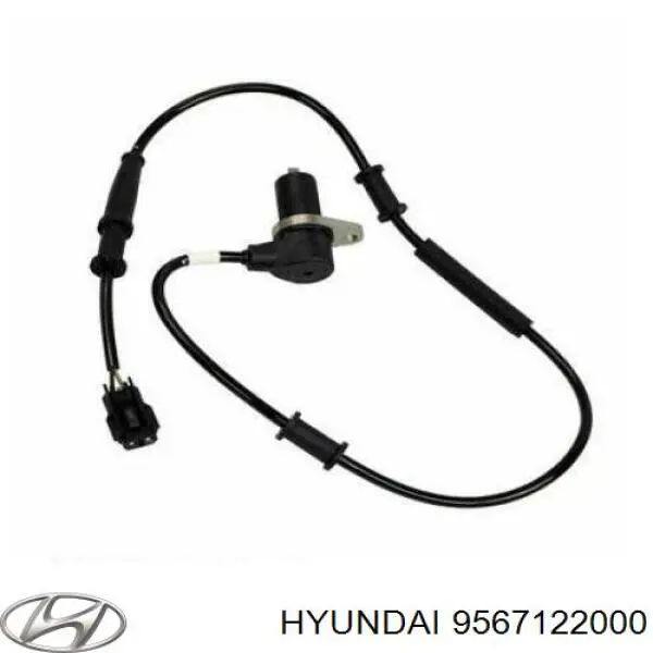 Do koszyka 9567122000 Hyundai/Kia Czujnik ABS przedni