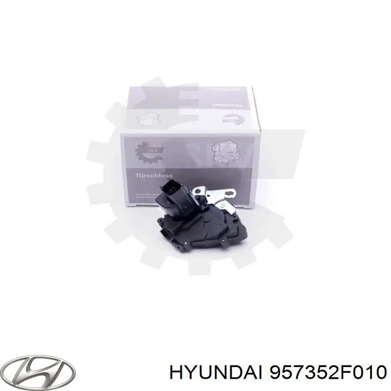 957352F010 Hyundai/Kia Zamek drzwi przednich lewych