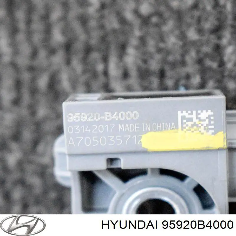 Do koszyka 95920B4000 Hyundai/Kia Czujnik AIRBAG przedni
