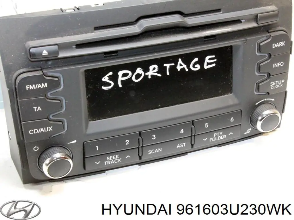 Radioodtwarzacz (radio AM/FM) KIA Sportage III SUV (SL) (2009 - 2017) cena, od 115,76 USD