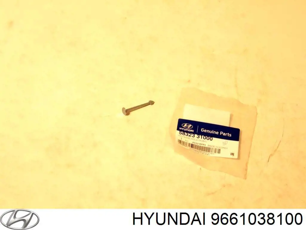 Sygnał dźwiękowy (klakson) Hyundai/Kia 9661038100 cena, od 30,65 USD