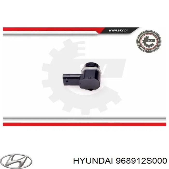 Czujnik parkowania przedni Hyundai/Kia 968912S000 cena, od 47,12 USD