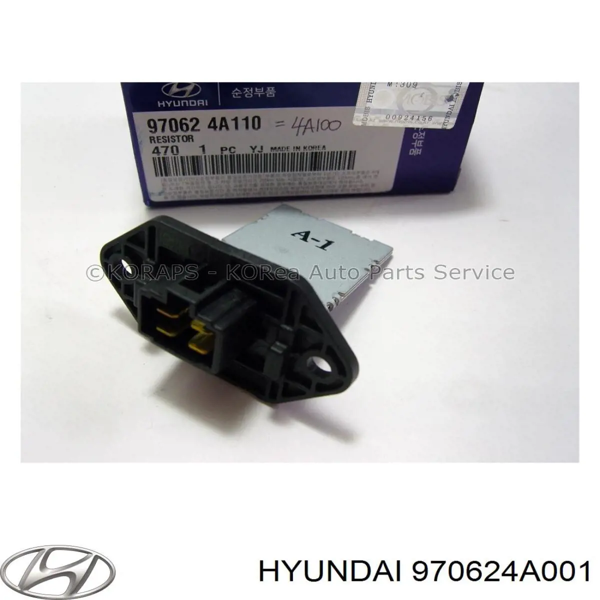970624A001 Hyundai/Kia Rezystor wentylatora nagrzewnicy (ogrzewacza kabiny)