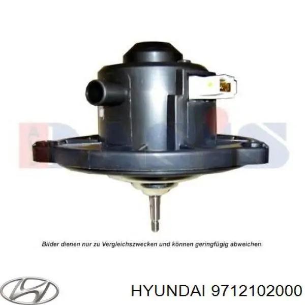 9712102000 Hyundai/Kia Silniczek wentylatora nagrzewnicy (ogrzewacza wnętrza)