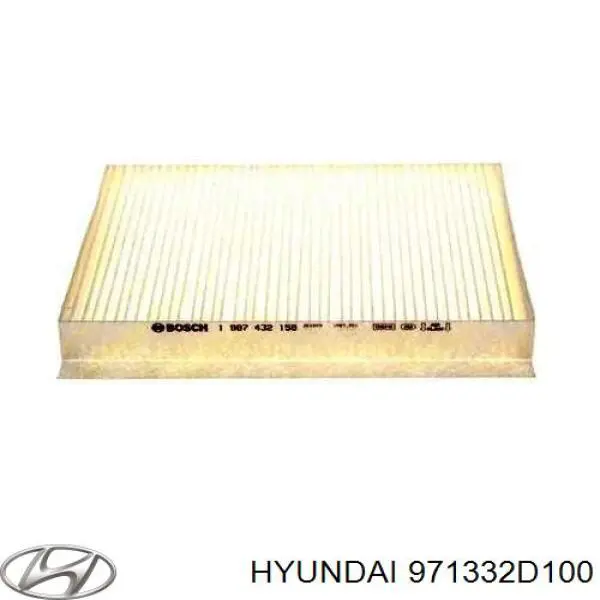 Do koszyka 971332D100 Hyundai/Kia Filtr kabiny