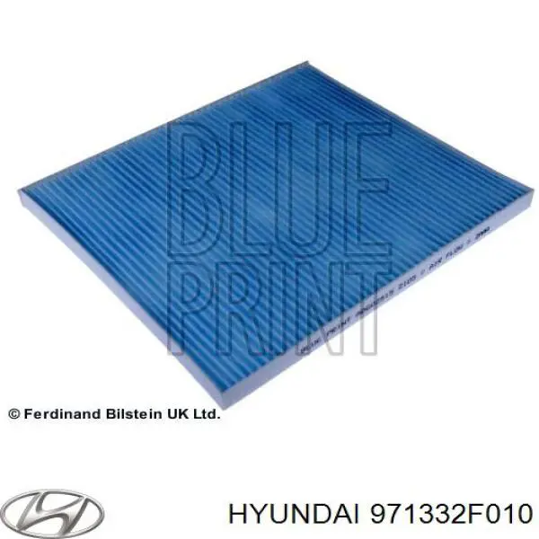 Do koszyka 971332F010 Hyundai/Kia Filtr kabiny