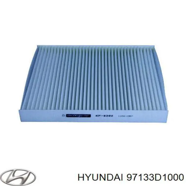 Filtr kabiny Hyundai/Kia 97133D1000 cena, od 8,33 USD