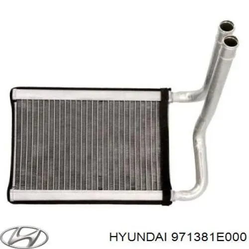 Do koszyka 971381E000 Hyundai/Kia Chłodnica nagrzewnicy (ogrzewacza)
