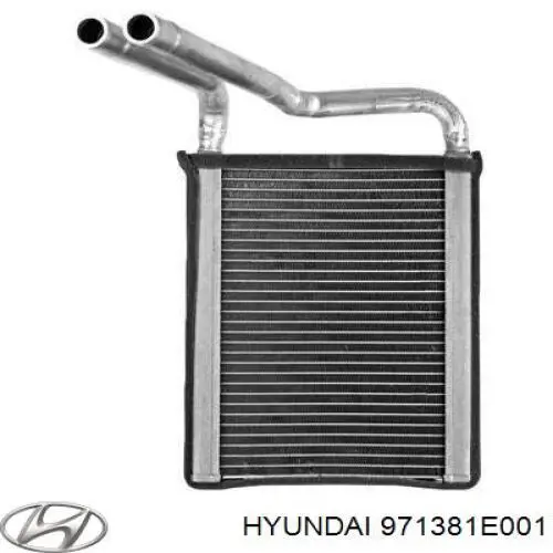 Do koszyka 971381E001 Hyundai/Kia Chłodnica nagrzewnicy (ogrzewacza)