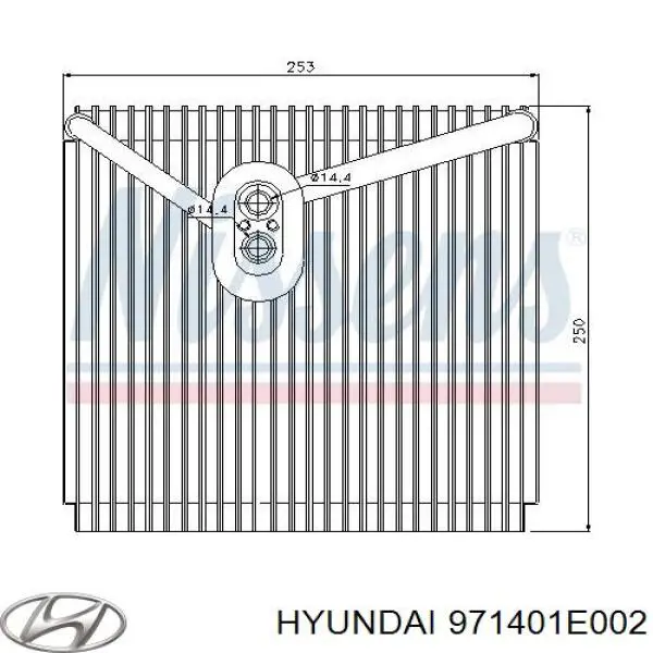 971401E002 Hyundai/Kia Parownik klimatyzacji