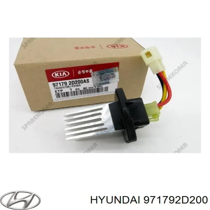 97179FJA00 Hyundai/Kia Rezystor wentylatora nagrzewnicy (ogrzewacza kabiny)