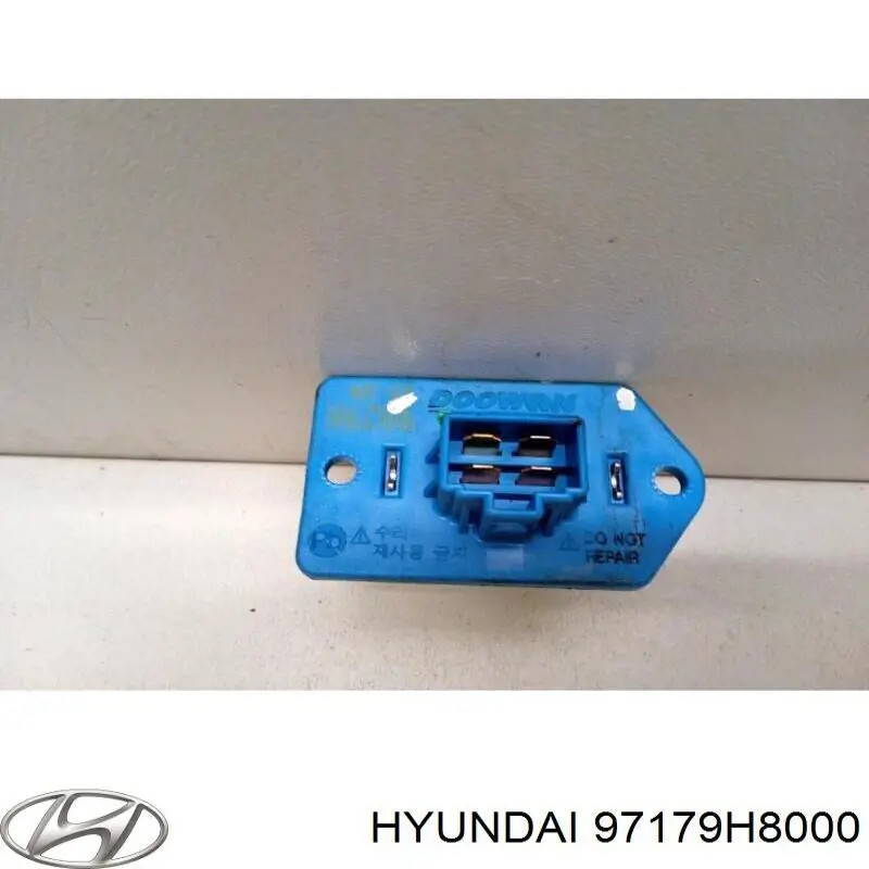 Rezystor wentylatora nagrzewnicy (ogrzewacza kabiny) Hyundai/Kia 97179H8000 cena, od 59,59 USD