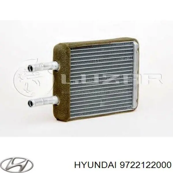 Chłodnica nagrzewnicy (ogrzewacza) Hyundai/Kia 9722122000 cena, od 49,10 USD