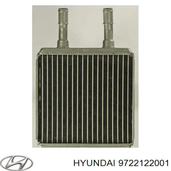 Chłodnica nagrzewnicy (ogrzewacza) Hyundai/Kia 9722122001 cena, od 49,10 USD