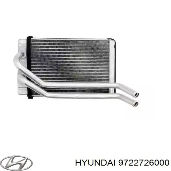 Chłodnica nagrzewnicy (ogrzewacza) Hyundai/Kia 9722726000 cena, od 48,81 USD