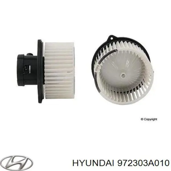 Silniczek wentylatora nagrzewnicy (ogrzewacza wnętrza) Hyundai/Kia 972303A010 cena, od 72,28 USD