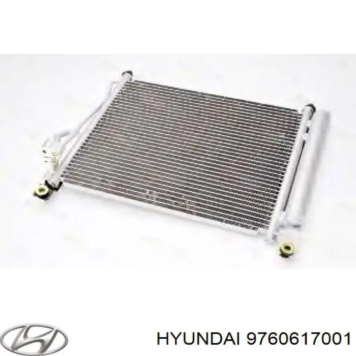Do koszyka 9760617001 Hyundai/Kia Chłodnica klimatyzacji