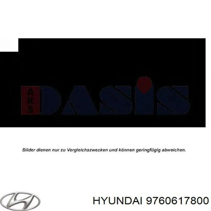 Do koszyka 9760617800 Hyundai/Kia Chłodnica klimatyzacji