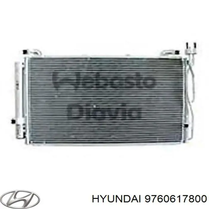 9760617800 Hyundai/Kia Chłodnica klimatyzacji