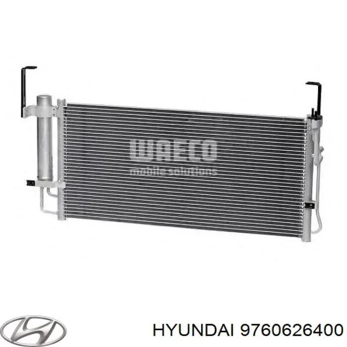 Chłodnica klimatyzacji Hyundai/Kia 9760626400 cena, od 95,23 USD