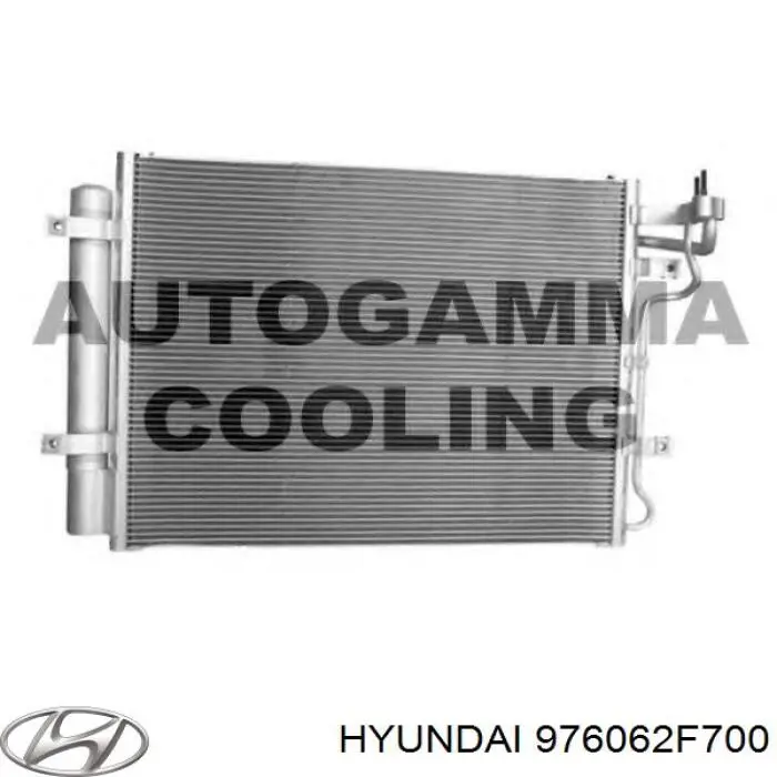 Chłodnica klimatyzacji Hyundai/Kia 976062F700 cena, od 171,11 USD